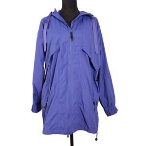 ATHLETA Allyson Felix Legend Novelty Hooded Windbreaker Jacket, Size XS